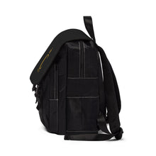Load image into Gallery viewer, I C Worth Casual Shoulder Black and Gold Backpack
