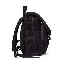 Load image into Gallery viewer, I C Worth Casual Shoulder Black and Gold Backpack