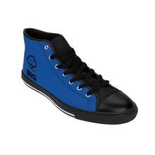 Load image into Gallery viewer, Think BIG Women's High-top Blue Sneakers