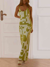 Load image into Gallery viewer, Spaghetti Strap Maxi Sweater Dress