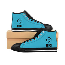 Load image into Gallery viewer, Think BIG Women's High-top Aqua Sneakers