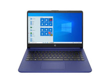 Load image into Gallery viewer, HP 14z-fq1000 Home & Business Laptop Indigo Blue (AMD Ryzen 3 5300U 4-Core, 8GB RAM, 128GB SSD, 14.0" HD (1366x768), AMD Radeon, Wifi, Bluetooth, Webcam, 2xUSB 3.1, 1xHDMI, SD Card, Win 10 Home)