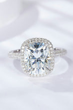 Load image into Gallery viewer, 6 Carat Moissanite Halo Ring