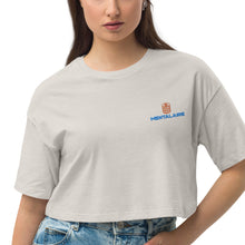 Load image into Gallery viewer, MENTALAIRE Women's Loose drop shoulder crop top