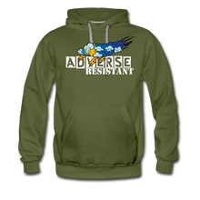Load image into Gallery viewer, Adverse Resistant Men’s Premium Hoodie - olive green