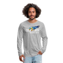 Load image into Gallery viewer, Adverse Resistant Men's Premium Long Sleeve T-Shirt - heather gray