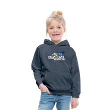 Load image into Gallery viewer, Adverse Resistant Kids‘ Premium Hoodie - heather denim