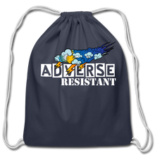 Load image into Gallery viewer, Adverse Resistant Cotton Drawstring Bag - navy