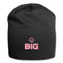 Load image into Gallery viewer, Think BIG Jersey Beanie - black
