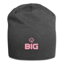 Load image into Gallery viewer, Think BIG Jersey Beanie - charcoal gray