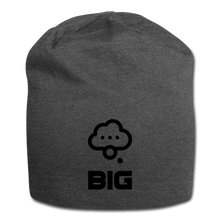 Load image into Gallery viewer, Think BIG Jersey Beanie - charcoal gray