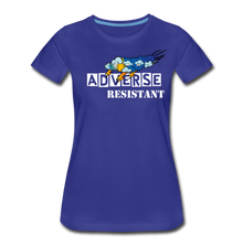 Load image into Gallery viewer, Adverse Resistant Women’s Premium T-Shirt - royal blue