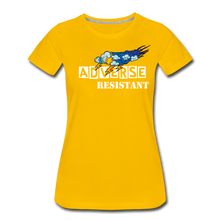 Load image into Gallery viewer, Adverse Resistant Women’s Premium T-Shirt - sun yellow