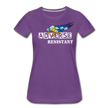 Load image into Gallery viewer, Adverse Resistant Women’s Premium T-Shirt - purple