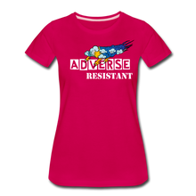 Load image into Gallery viewer, Adverse Resistant Women’s Premium T-Shirt - dark pink