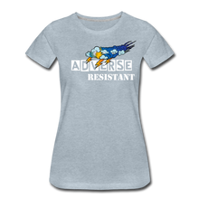 Load image into Gallery viewer, Adverse Resistant Women’s Premium T-Shirt - heather ice blue