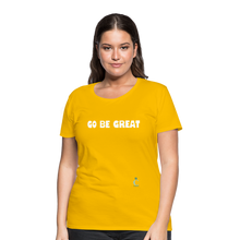 Load image into Gallery viewer, GBG Women’s Premium T-Shirt - sun yellow