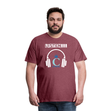 Load image into Gallery viewer, I C WORTH Men's Premium T-Shirt - heather burgundy