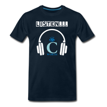 Load image into Gallery viewer, I C WORTH Men's Premium T-Shirt - deep navy