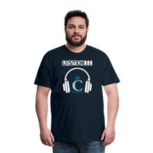 Load image into Gallery viewer, I C WORTH Men's Premium T-Shirt - deep navy