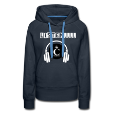 Load image into Gallery viewer, I C WORTH Women’s Premium Hoodie - navy