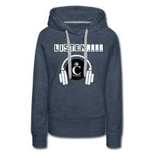 Load image into Gallery viewer, I C WORTH Women’s Premium Hoodie - heather denim