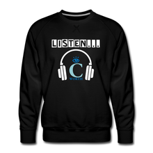 Load image into Gallery viewer, I C WORTH Men’s Premium Sweatshirt - black