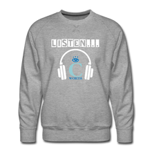 Load image into Gallery viewer, I C WORTH Men’s Premium Sweatshirt - heather grey