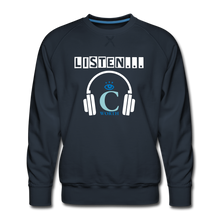 Load image into Gallery viewer, I C WORTH Men’s Premium Sweatshirt - navy