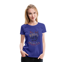 Load image into Gallery viewer, MENTALAIRE Affirmation Women’s Premium T-Shirt - royal blue