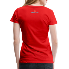 Load image into Gallery viewer, MENTALAIRE Affirmation Women’s Premium T-Shirt - red