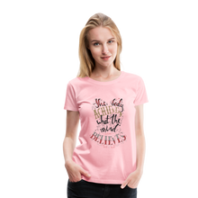 Load image into Gallery viewer, MENTALAIRE Affirmation Women’s Premium T-Shirt - pink