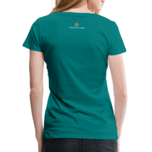 Load image into Gallery viewer, MENTALAIRE Affirmation Women’s Premium T-Shirt - teal