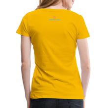 Load image into Gallery viewer, MENTALAIRE Affirmation Women’s Premium T-Shirt - sun yellow