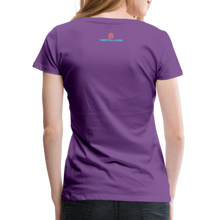 Load image into Gallery viewer, MENTALAIRE Affirmation Women’s Premium T-Shirt - purple