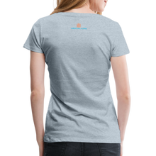 Load image into Gallery viewer, MENTALAIRE Affirmation Women’s Premium T-Shirt - heather ice blue