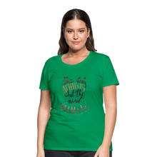 Load image into Gallery viewer, MENTALAIRE Affirmation Women’s Premium T-Shirt - kelly green