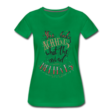 Load image into Gallery viewer, MENTALAIRE Affirmation Women’s Premium T-Shirt - kelly green