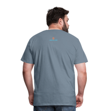 Load image into Gallery viewer, MENTALAIRE Affirmation Men's Premium T-Shirt - steel blue