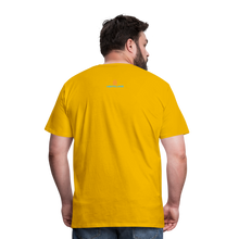 Load image into Gallery viewer, MENTALAIRE Affirmation Men's Premium T-Shirt - sun yellow