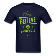 Load image into Gallery viewer, BELIVE IN YOUR SELF Unisex Classic T-Shirt - navy