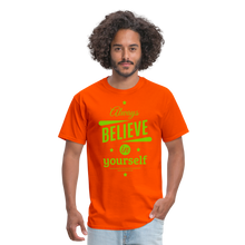 Load image into Gallery viewer, BELIVE IN YOUR SELF Unisex Classic T-Shirt - orange