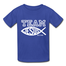 Load image into Gallery viewer, TEAM JESUS Kids' T-Shirt - royal blue