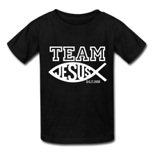 Load image into Gallery viewer, TEAM JESUS Kids' T-Shirt - black