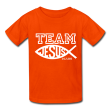Load image into Gallery viewer, TEAM JESUS Kids' T-Shirt - orange