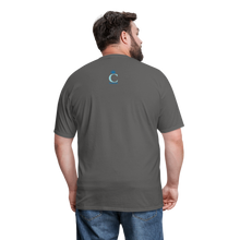 Load image into Gallery viewer, Be Happy Unisex Classic T-Shirt - charcoal