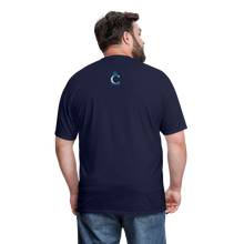 Load image into Gallery viewer, Be Happy Unisex Classic T-Shirt - navy