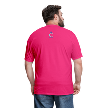 Load image into Gallery viewer, Be Happy Unisex Classic T-Shirt - fuchsia