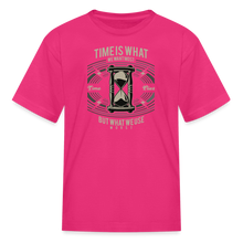 Load image into Gallery viewer, I C TIME Kids' T-Shirt - fuchsia