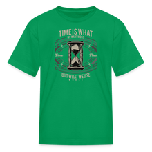 Load image into Gallery viewer, I C TIME Kids' T-Shirt - kelly green